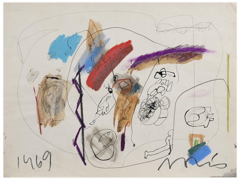 Catalogue raisonné, Norris Embry, Sans titre (? Bar), 1969