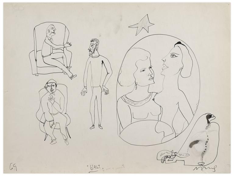 Catalogue raisonné, Norris Embry, Sans titre (b'ALT), 1969