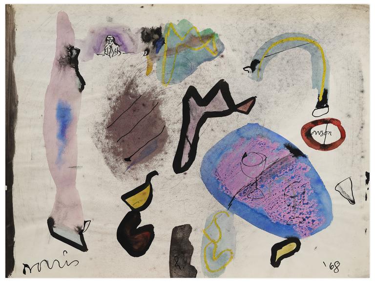 Catalogue raisonné, Norris Embry, Hommage to Van Dongen, 1968