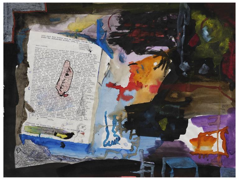 Catalogue raisonné, Norris Embry, Sans titre (Will post this letter as soon as possible...), 1974