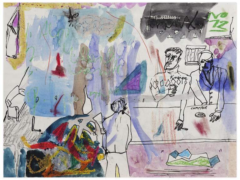 Catalogue raisonné, Norris Embry, Sans titre (Comptoir), 1972