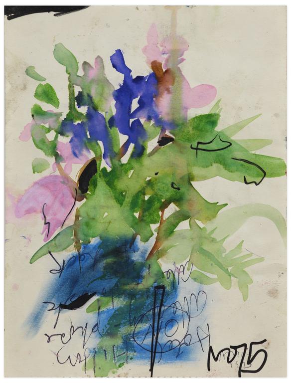 Catalogue raisonné, Norris Embry, Sans titre (Bouquet), 1975