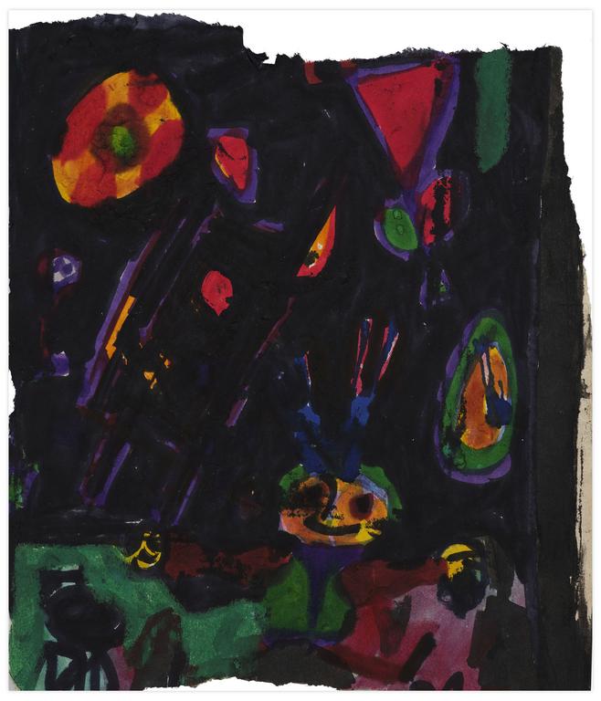 Catalogue raisonné, Norris Embry, Sans titre (Visage souriant), vers 1960