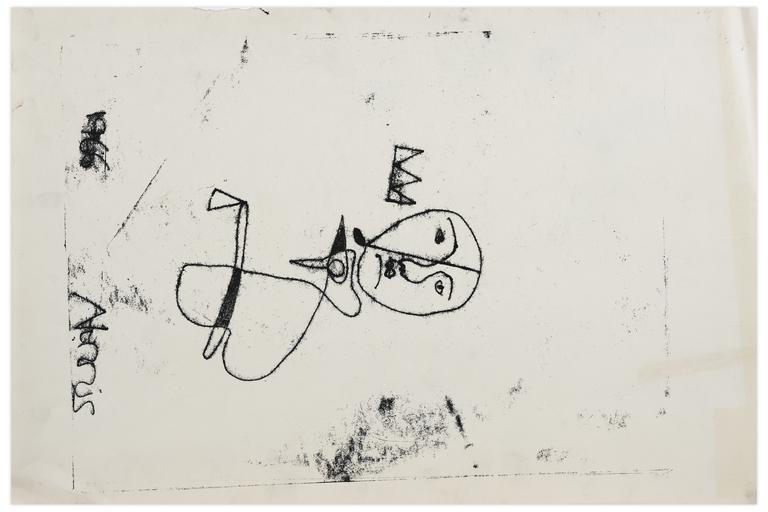 Catalogue raisonné, Norris Embry, Sans titre (Masque et couronne), 1966