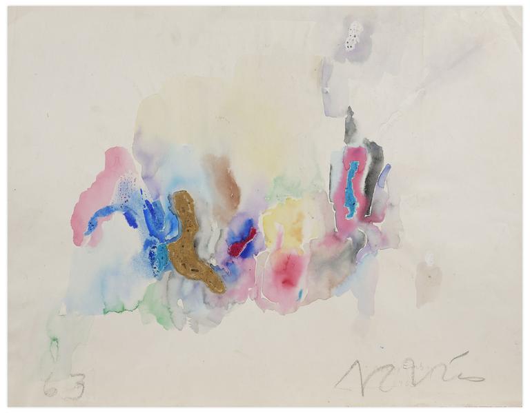 Catalogue raisonné, Norris Embry, Sans titre (Composition abstraite), 1963