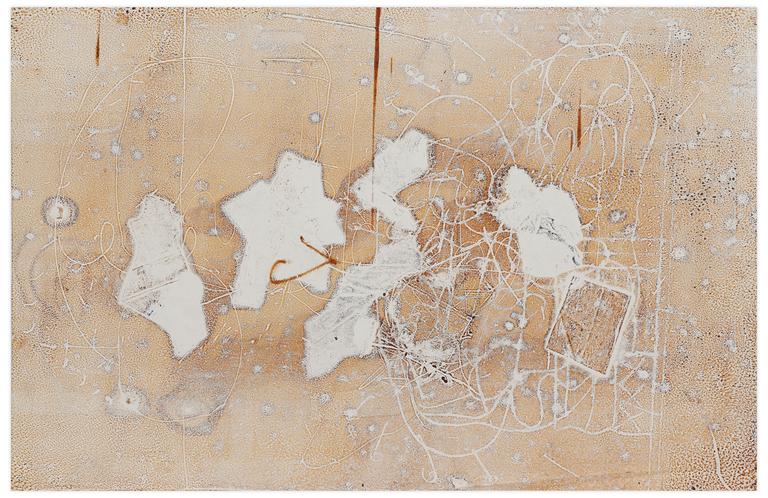 Catalogue raisonné, Norris Embry, Sans titre (Composition orange), vers 1962