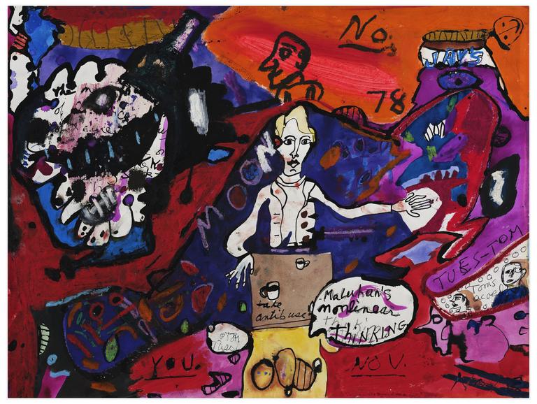 Catalogue raisonné, Norris Embry, Jim Williams Over Coffee at Jay's (Homme à la tasse de café), 1978