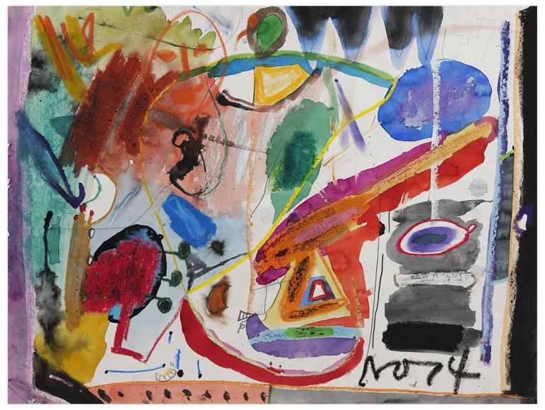 Catalogue raisonné, Norris Embry, Sans titre (Quatre triangles), 1974