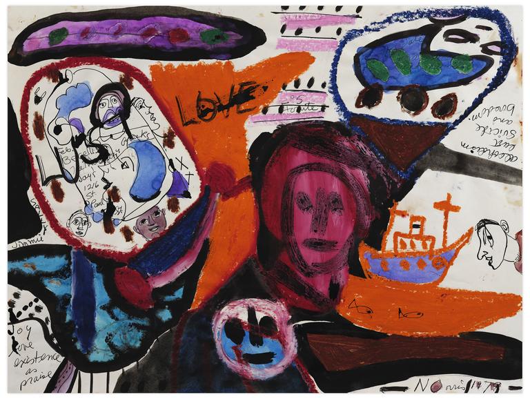 Catalogue raisonné, Norris Embry, Sans titre (Love), 1979