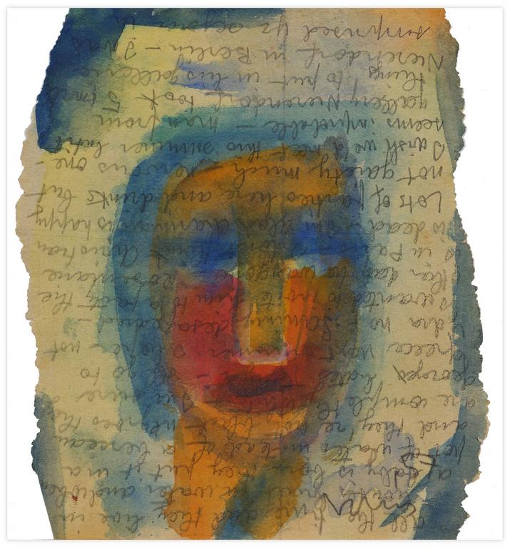 Catalogue raisonné, Norris Embry, Sans titre (Visage fauve), 1957