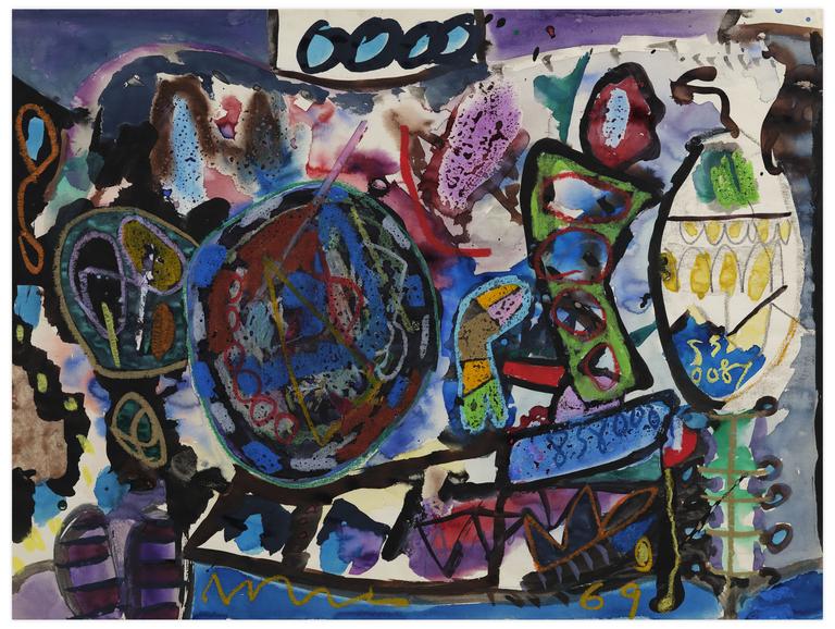 Catalogue raisonné, Norris Embry, Sans titre (858000), 1969