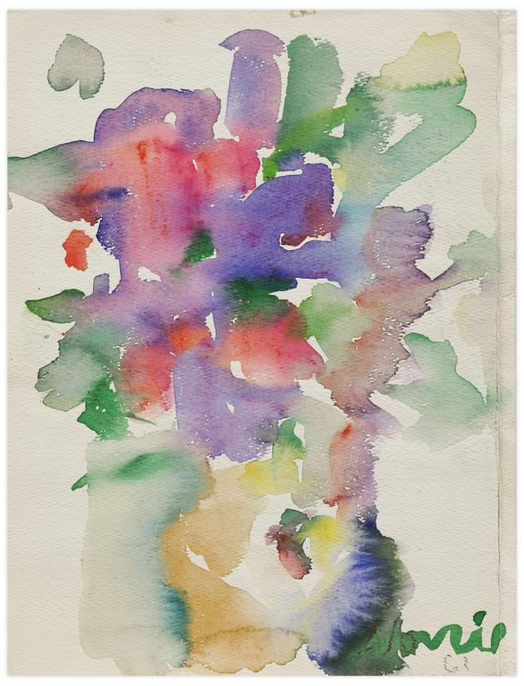 Catalogue raisonné, Norris Embry, Sans titre (Bouquet de fleurs), 1961