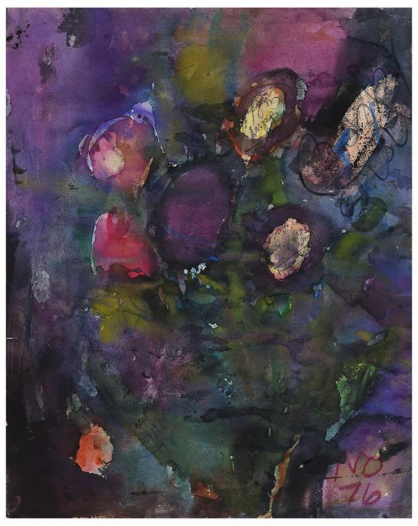 Catalogue raisonné, Norris Embry, Pale Flowers in October, 1976