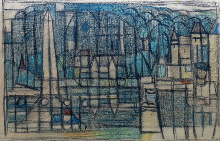 Catalogue raisonné, Hans Seiler, Le monument aux morts de La Roque, circa 1945 