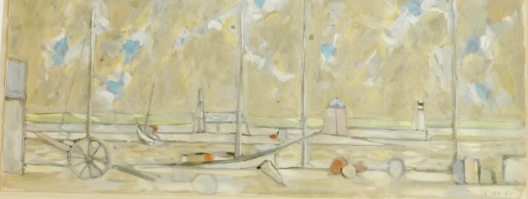 Catalogue raisonné, Hans Seiler, Souvenir de Camaret, 1964