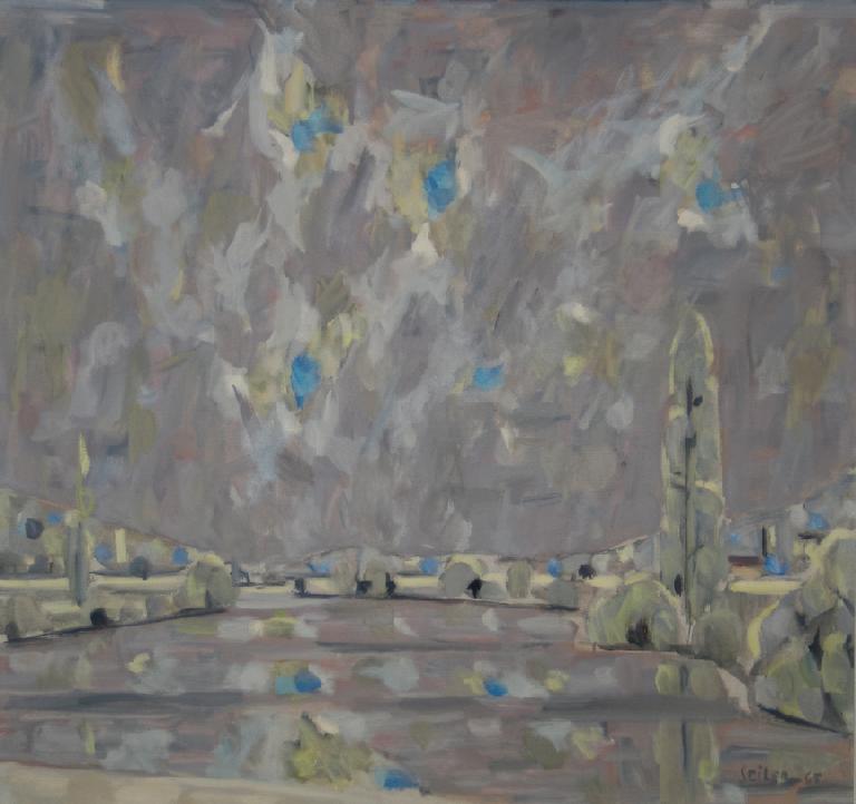 Catalogue raisonné, Hans Seiler, La rivière, 1965