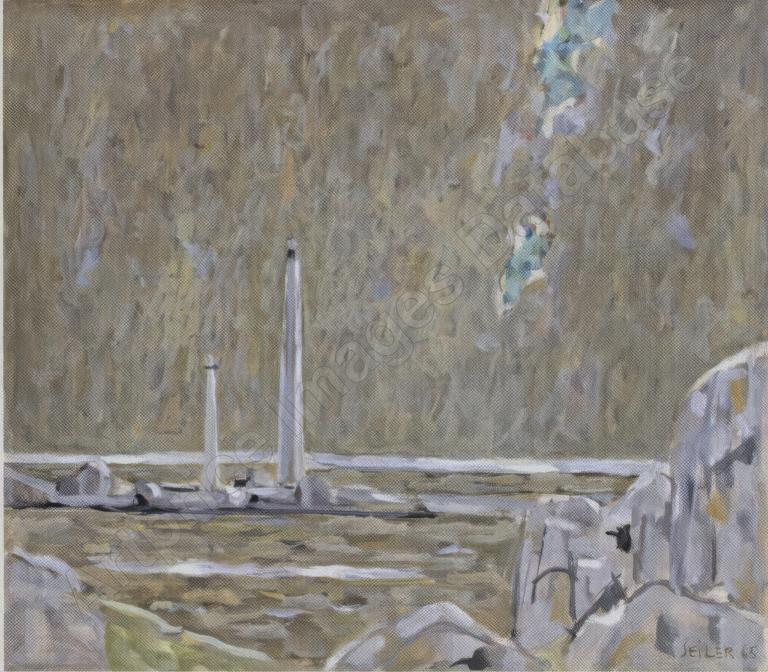 Catalogue raisonné, Hans Seiler, Phare de l'île Vierge, 1966