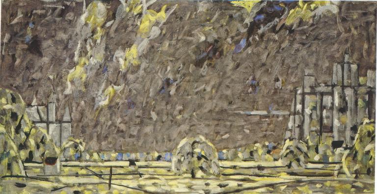 Catalogue raisonné, Hans Seiler, Paysage de Dordogne, circa 1980