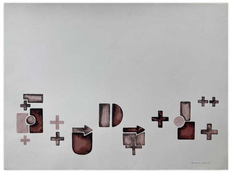 Catalogue raisonné, Henri Maccheroni, Archéologies blanches I - 1978