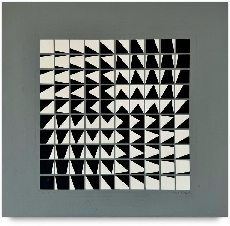 Catalogue raisonné, Horacio Garcia Rossi, Sans titre - 1959