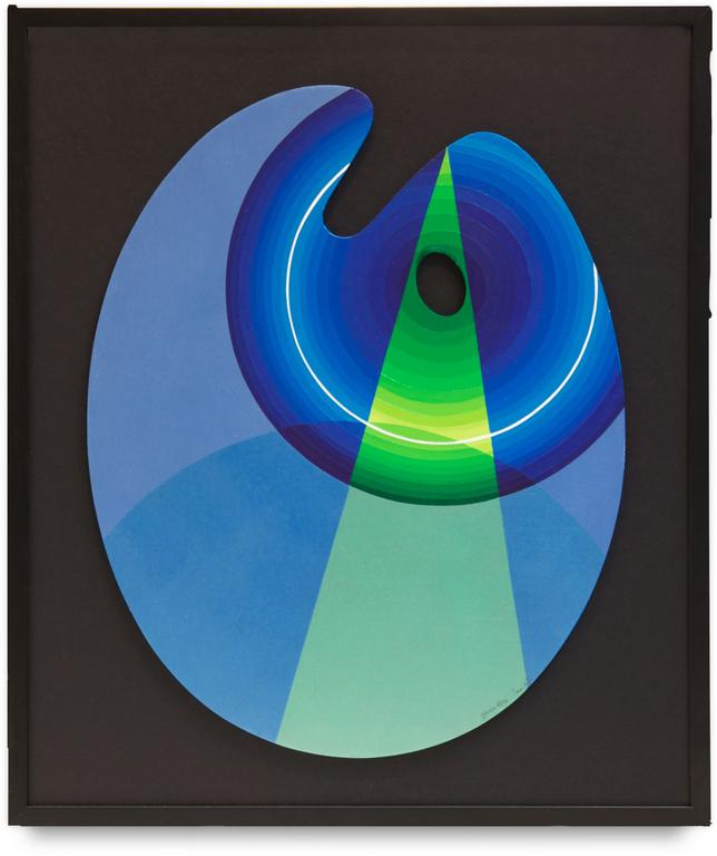 Catalogue raisonné, Horacio Garcia Rossi, Palette Couleur Lumière - 2007