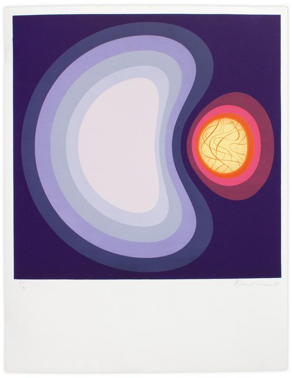 Catalogue raisonné, Henri Baviera, ATTIRANCE ROUGE — 1971