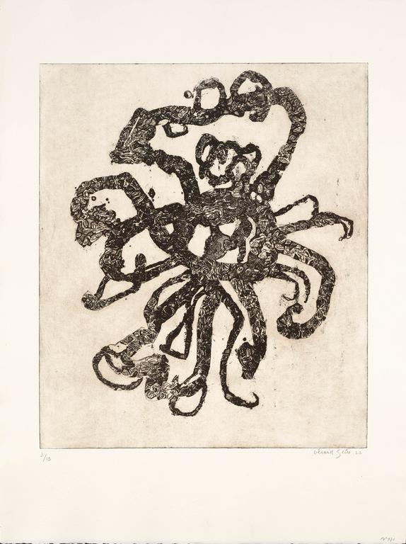 Catalogue raisonné, Gérard Serée, Gravure n°971 - 2022