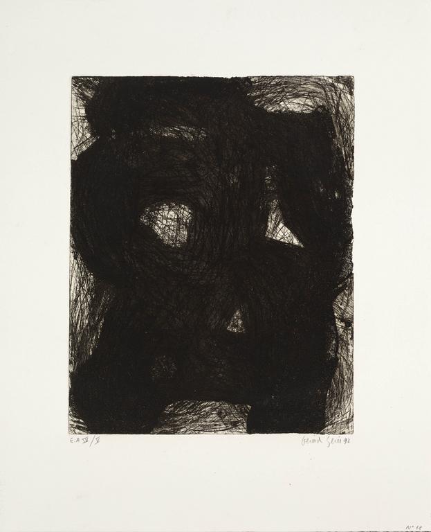 Catalogue raisonné, Gérard Serée, Gravue n°68 - 1992