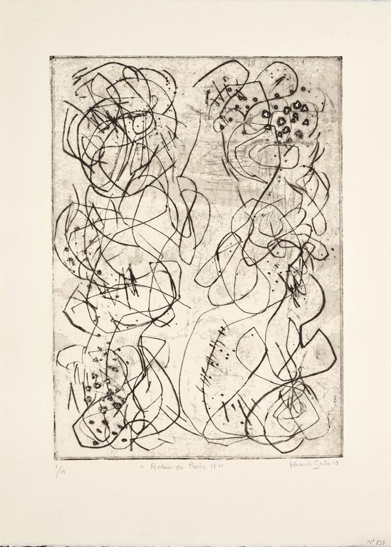 Catalogue raisonné, Gérard Serée, Retour de Paris, 2019