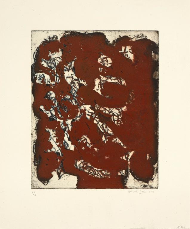 Catalogue raisonné, Gérard Serée, Gravure n°620 - 2008