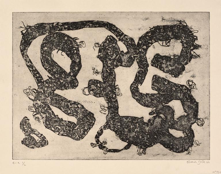 Catalogue raisonné, Gérard Serée, Gravure n°950 - 2022