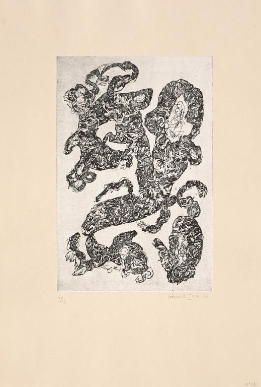 Catalogue raisonné, Gérard Serée, Gravure n°984 - 2023