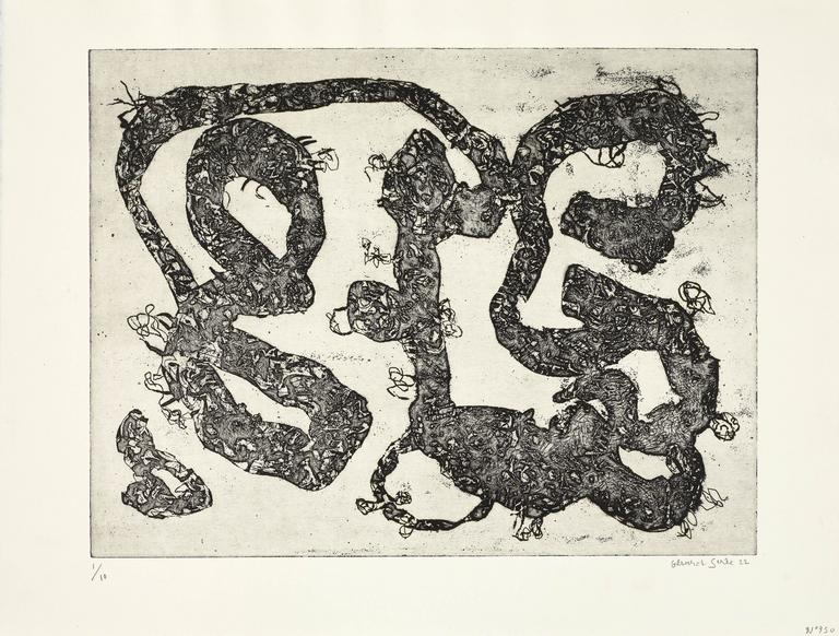 Catalogue raisonné, Gérard Serée, Gravure n°950 - 2022