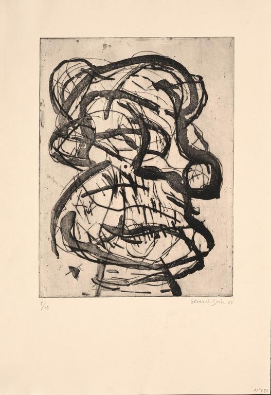 Catalogue raisonné, Gérard Serée, Gravure n°380 - 2005