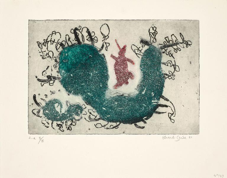 Catalogue raisonné, Gérard Serée, Gravure n°939 - 2021
