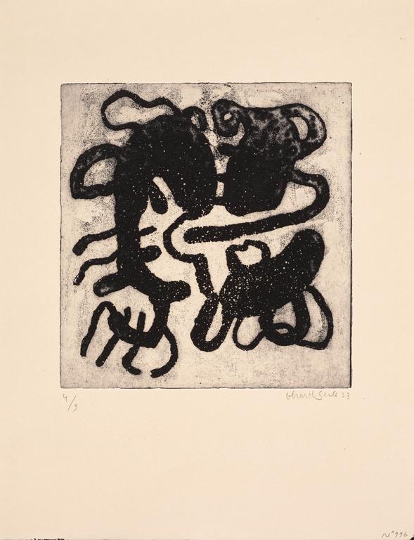 Catalogue raisonné, Gérard Serée, Gravure n°996 - 2023