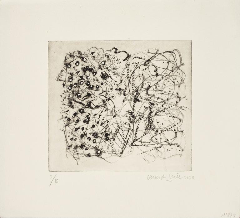 Catalogue raisonné, Gérard Serée, Gravure n°879 - 2020