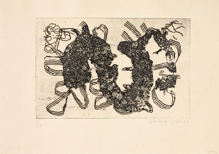 Catalogue raisonné, Gérard Serée, Gravure n°990 - 2023
