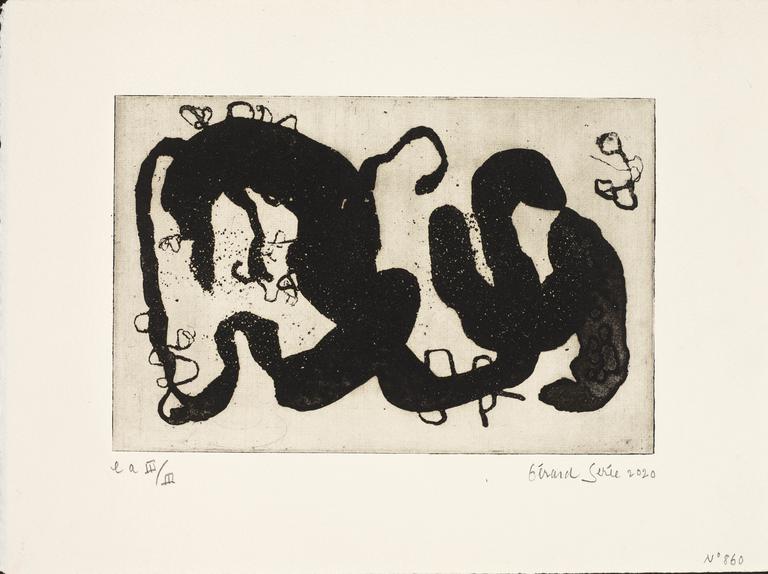 Catalogue raisonné, Gérard Serée, Gravure n°860 - 2020