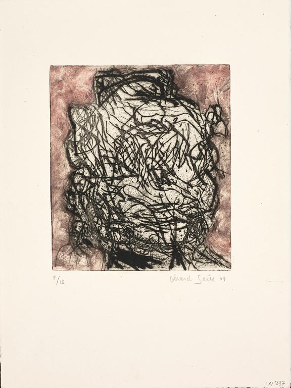 Catalogue raisonné, Gérard Serée, Gravure n°637 - 2009