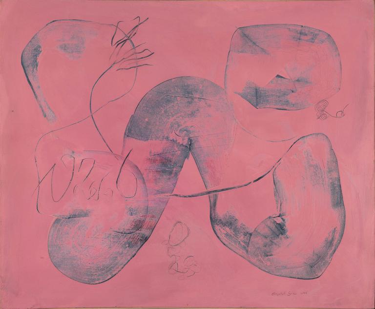 Catalogue raisonné, Gérard Serée, Au bord des cuisses offre-moi ces violettes - 2018