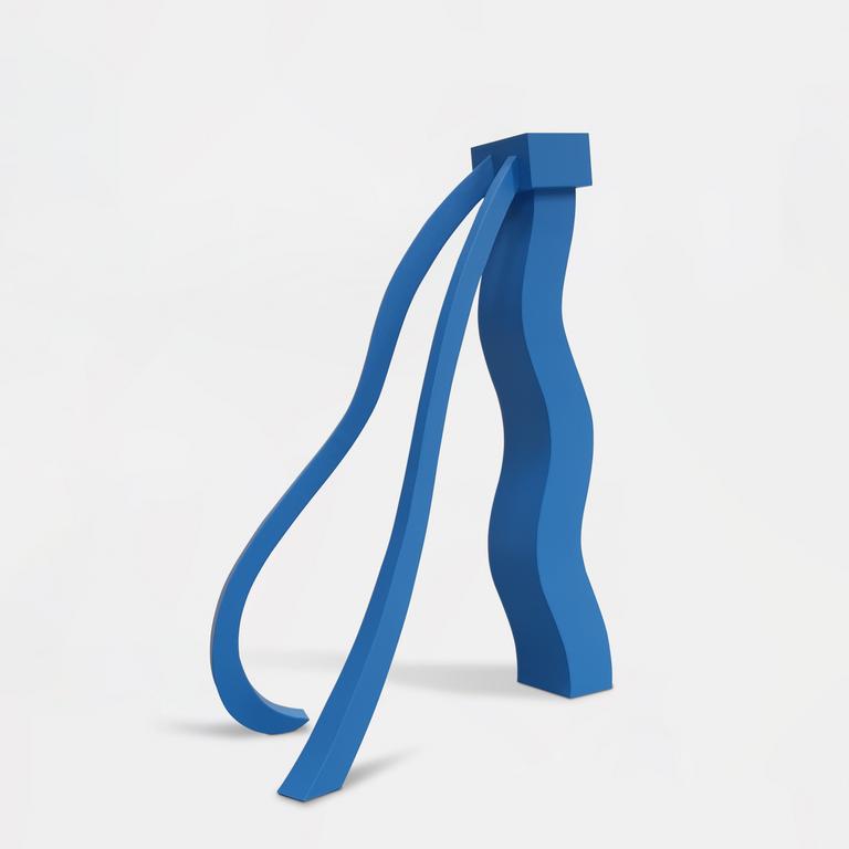 Catalogue raisonné, Jean-Paul Thaéron, Sculpture bleu VI - 2022