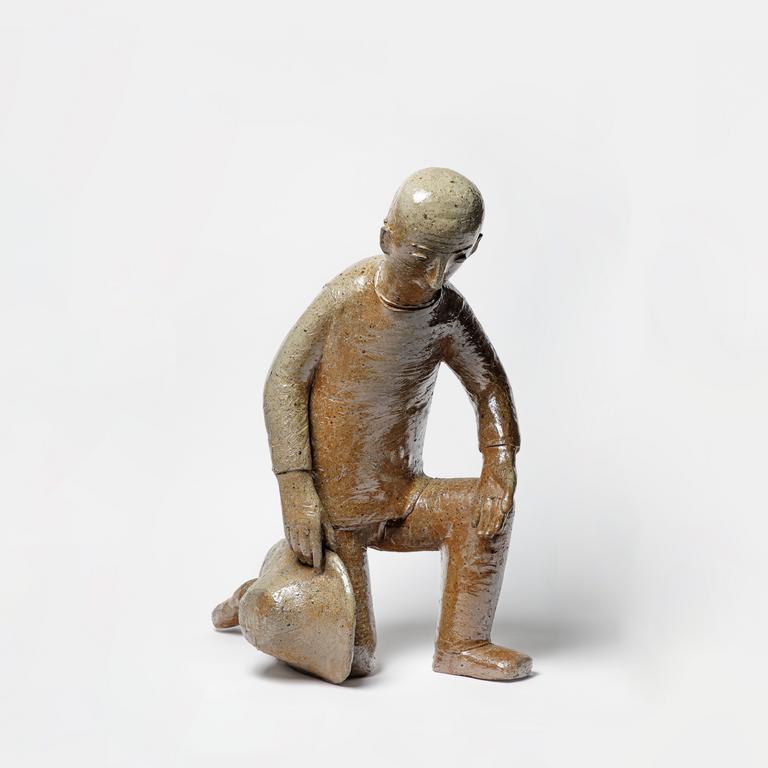 Catalogue raisonné, Jean & Jacqueline Lerat, Berger agenouillé (Crèche de la cathédrale Saint Etienne de Bourges), 1954