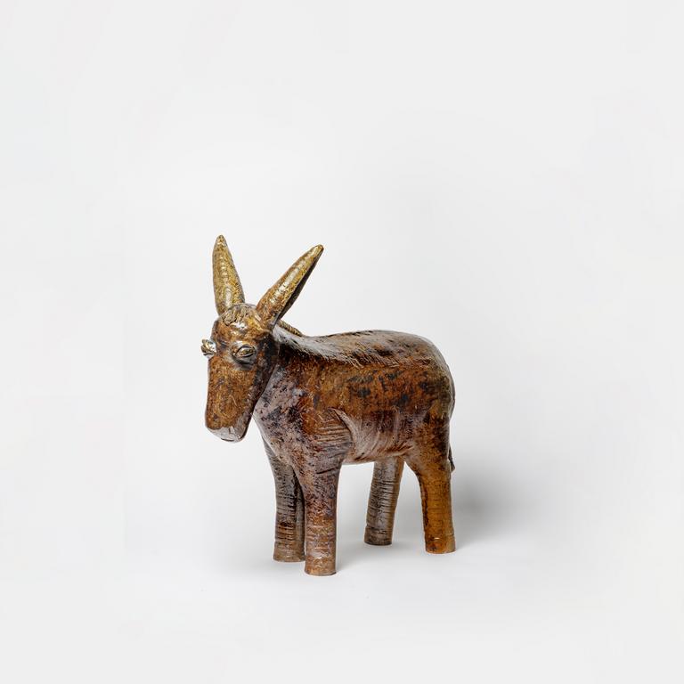 Catalogue raisonné, Jean & Jacqueline Lerat, L'âne de Bethléem (crèche de la cathédrale Saint Etienne de Bourgess), 1954