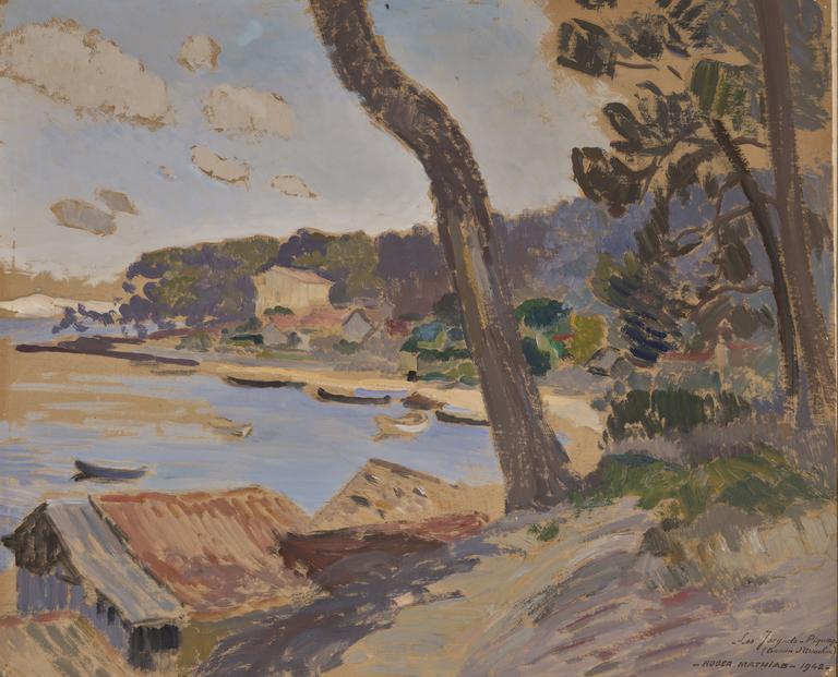 Catalogue raisonné, Roger Mathias, Les Jacquets-Piquey (Bassin d’Arcachon) — 1942