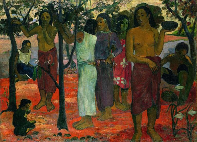 Paul Gauguin, Nave Nave Mahana, 1896