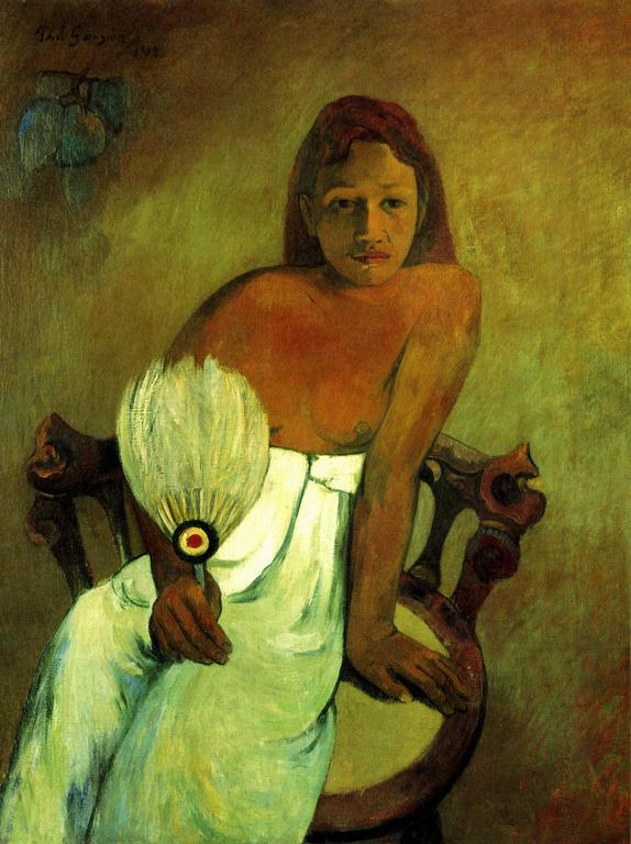 Catalogue raisonné, Paul Gauguin, La Femme à l'éventail, 1902