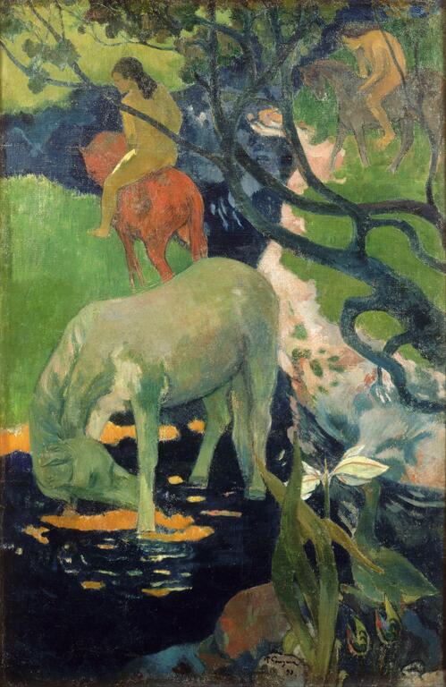 Paul Gauguin, Le Cheval Blanc, 1898