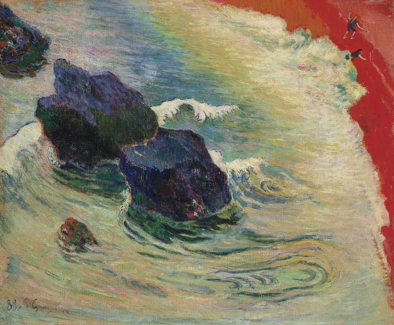 Catalogue raisonné, Paul Gauguin, La Vague, 1888