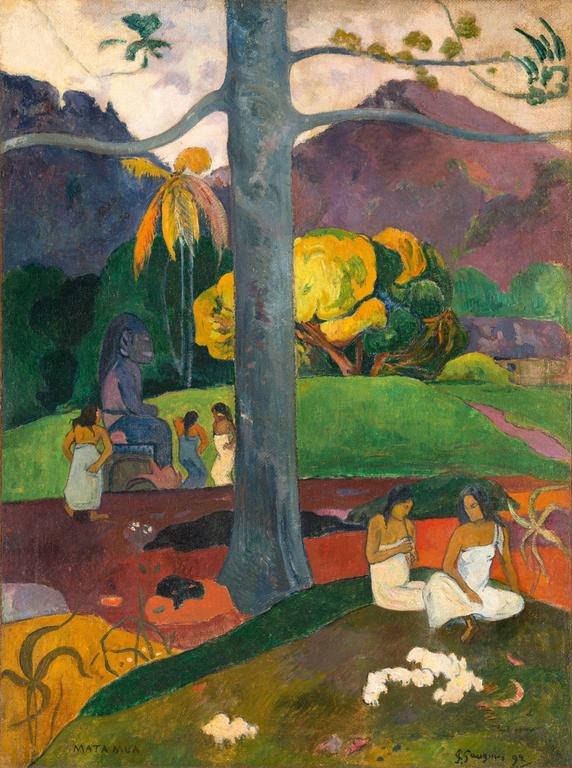 Catalogue raisonné, Paul Gauguin, Matamua, 1892